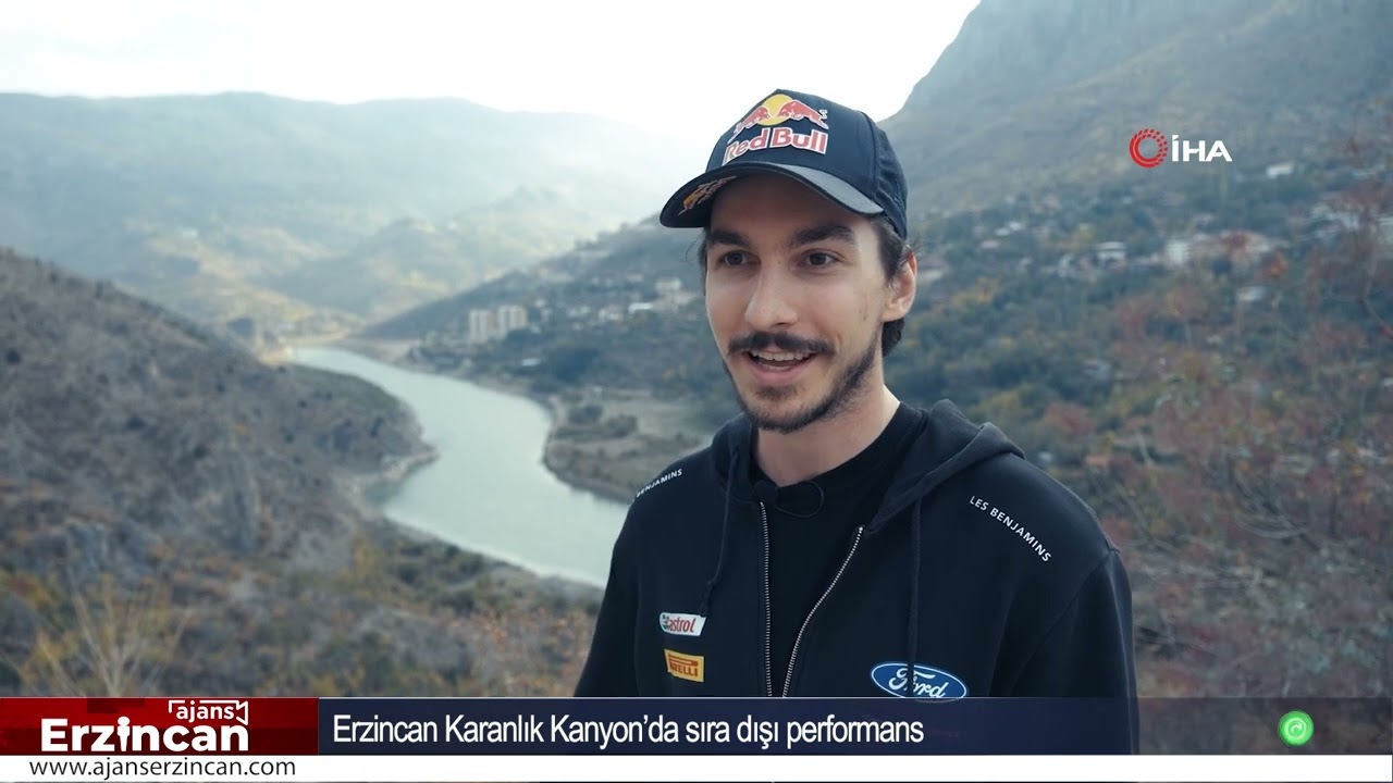 Toprak ve Ayhancan’dan Erzincan Karanlık Kanyon’da sıra dışı performans