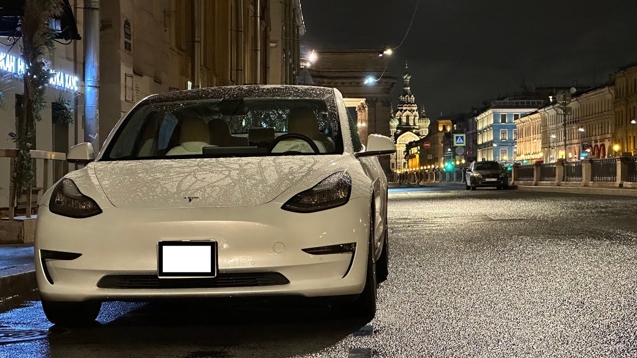 На электромобиле из Москвы в Питер. Заметки TeslaVODA. Зарядки, парковки, расход и стоимость!!!