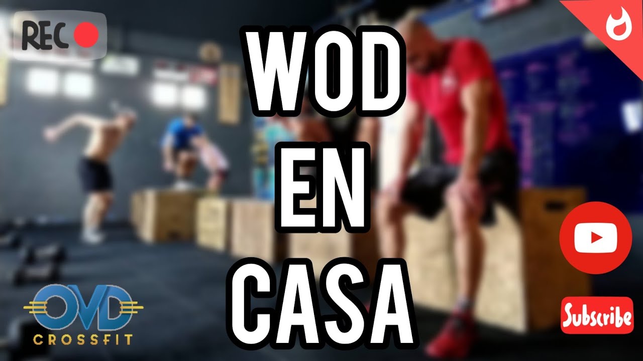 ENTRENAMIENTO de CROSSFIT en CASA || WOD en CASA [13 de mayo de 2020]
