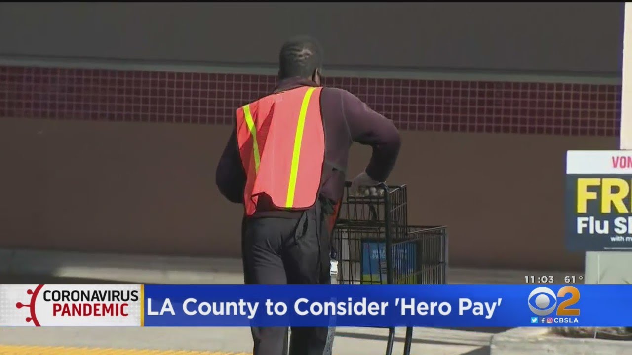 LA County Supervisors Consider $5 'Hero Pay' Bonus For Grocery Store Workers