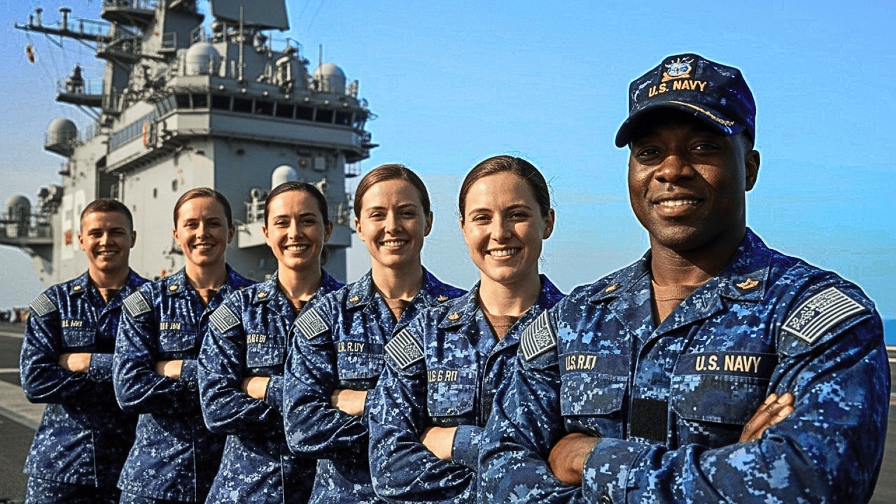 A Day Inside United States Largest 13 Billion $ Aircraft Carrier At Sea