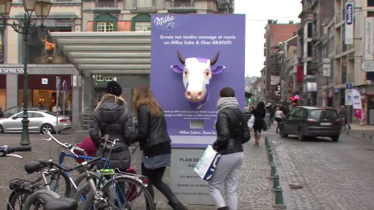 JCDecaux Belgium: Milka