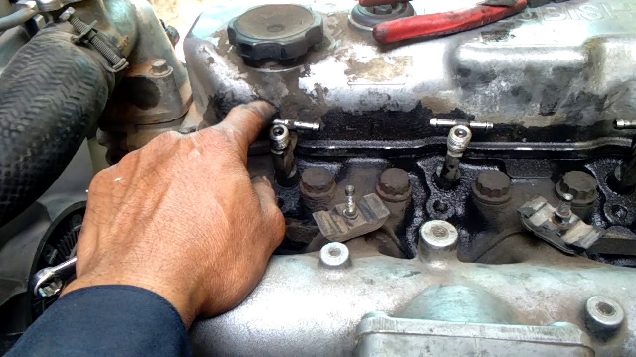Suara mesin pincang akibat nozzle yang rusak