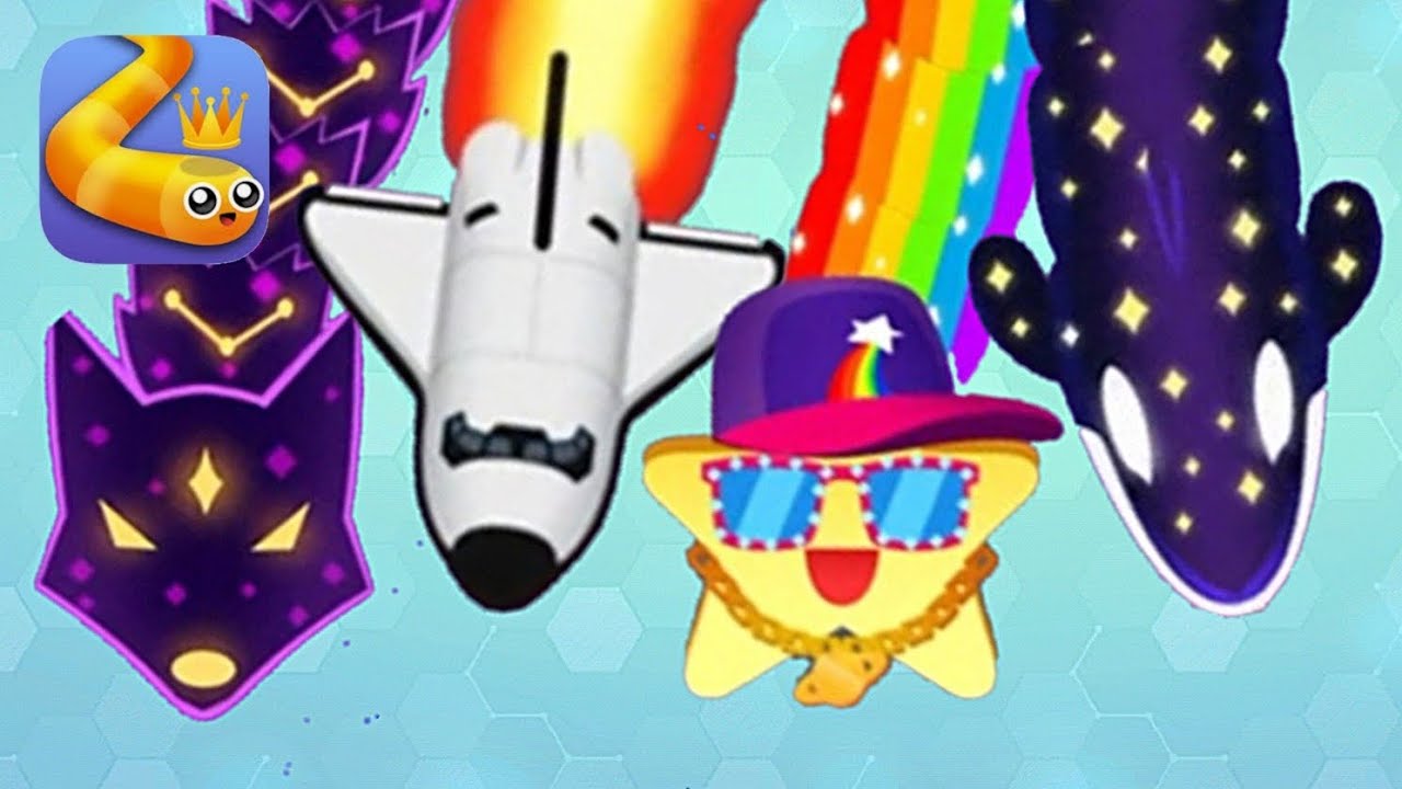 Snake.io HOW TO UNLOCK ALL 4 Stellar Lights Event skins | Orcanis