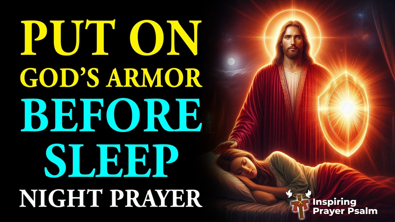 Put On the Armor of God Tonight 🙏Sleep Covered in His Strength | Night Prayer for Protection & Peace
