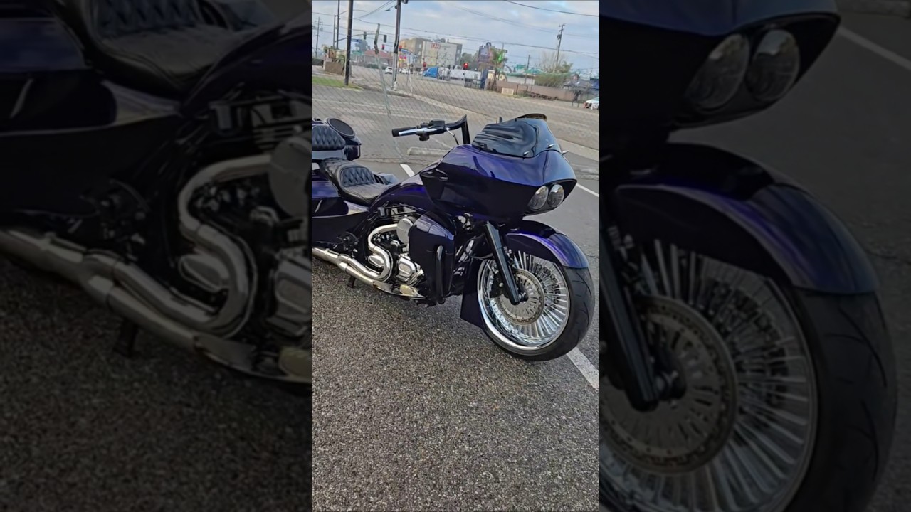 Roadglide polished to look it's absolute best 