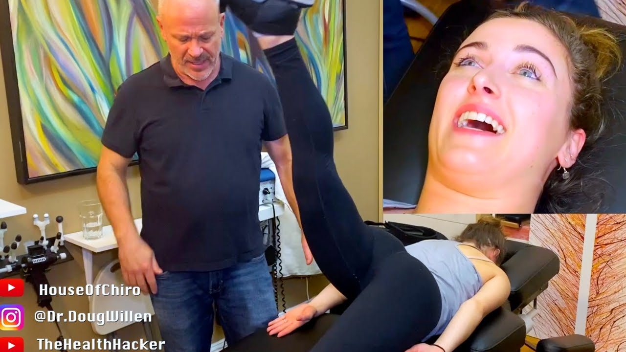 💄 NYC DANCER ~  KICKS BIG ~ in MINUTES! 🔥 (Chiro Adjustment)