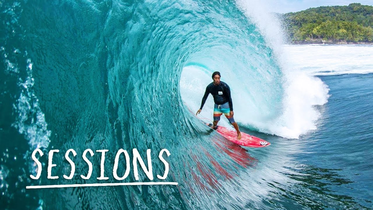 Mikala Jones Surfs The Most Remote Beaches In Indonesia | Sessions