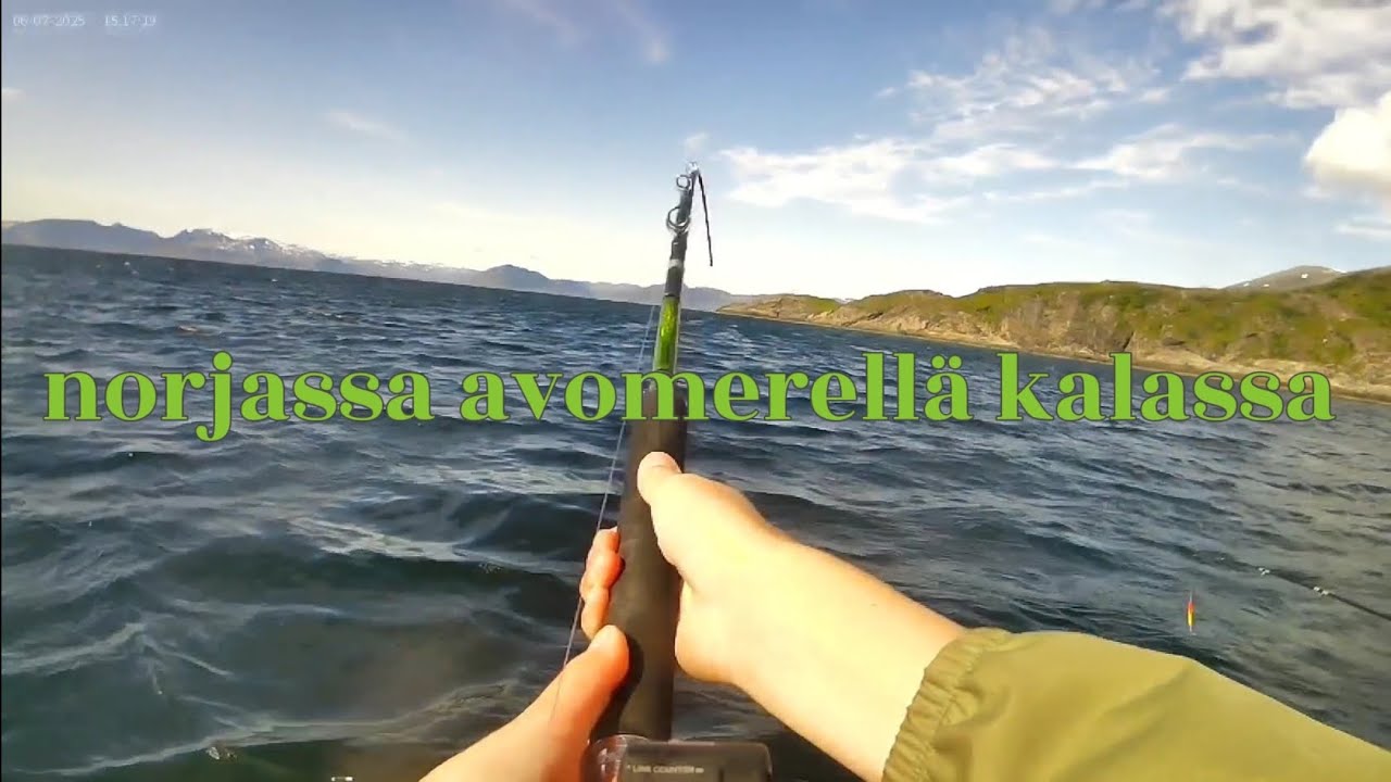 Avomerellä kalastusta norjassa osa 2
