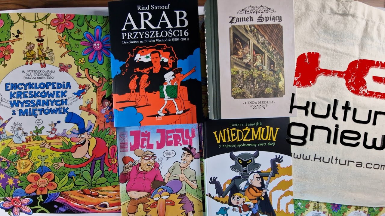 Kultura Gniewu: Encyklopedia kreskówek wyssanych z miętówek,Zamek Śpiący, Arab przyszłości, Wiedźmun