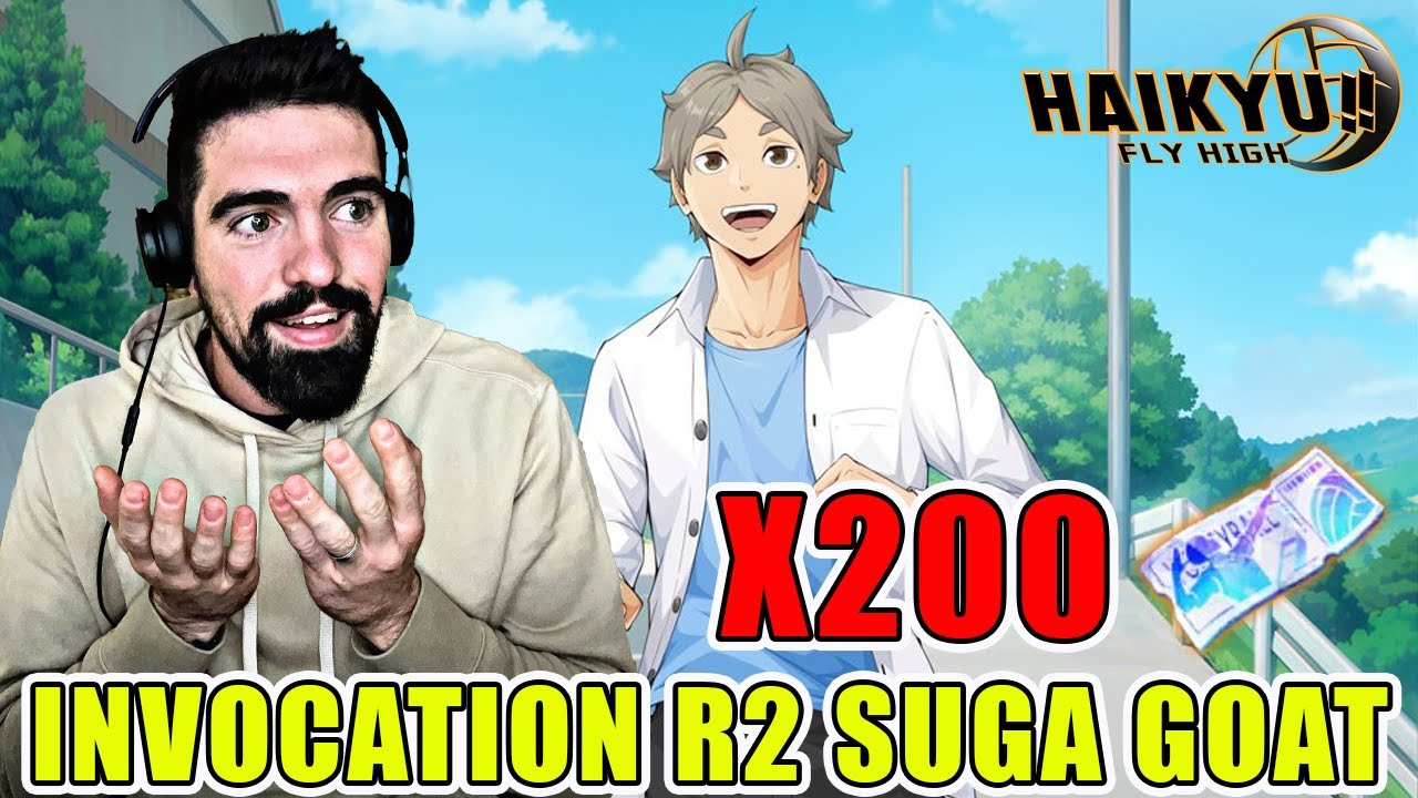 Invocations R2 Sugawara SP 💥 HAIKYU FLY HIGH