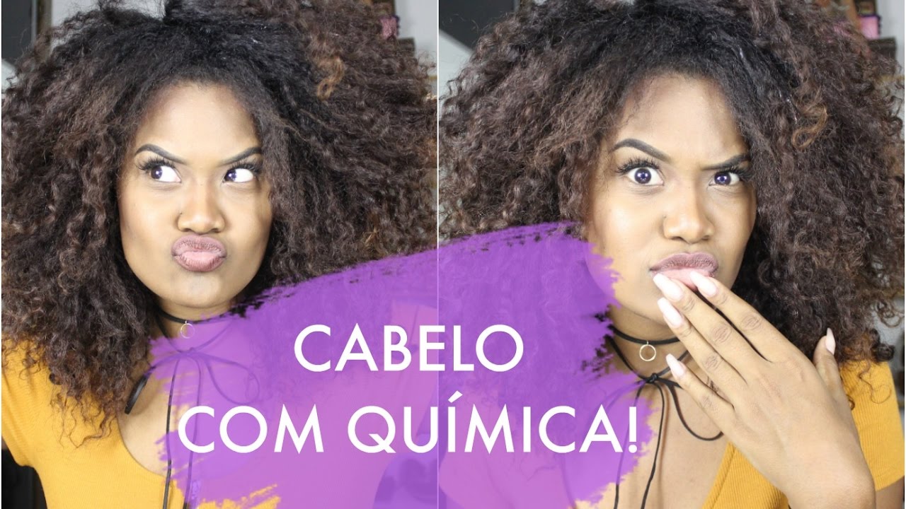 MEU CABELO COM QUÍMICA!