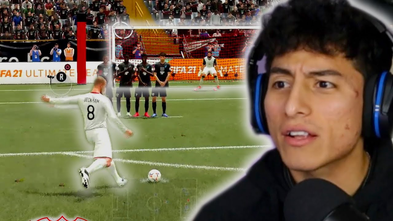 SCORING FREE KICKS WITH DAVID BECKHAM [FIFA 21 ULTIMATE TEAM]