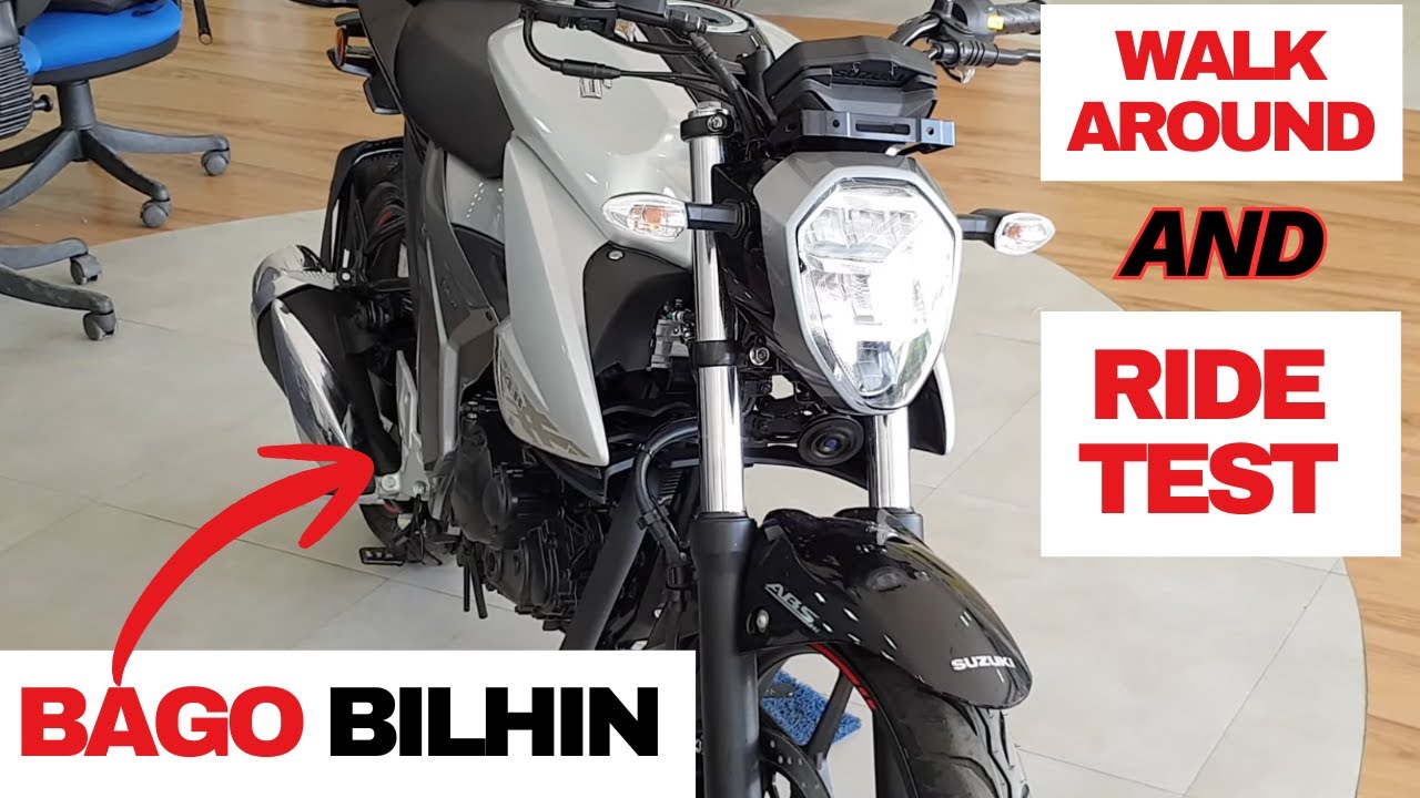 Suzuki Gixxer 150  WALK AROUND Review and Test Ride | THOUGHTS About This Motorcycle