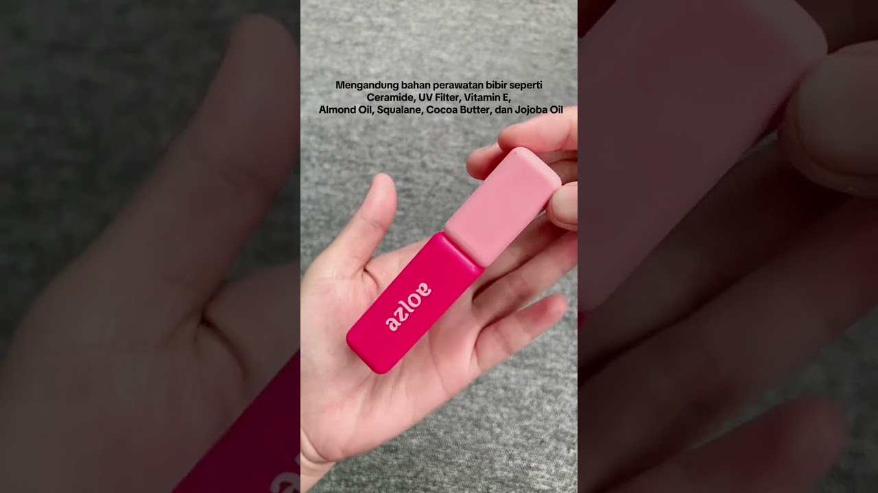 ￼AZLOE Lip Bloom Juicy Serum Tint - Lip Tint Melembapkan Bibir 