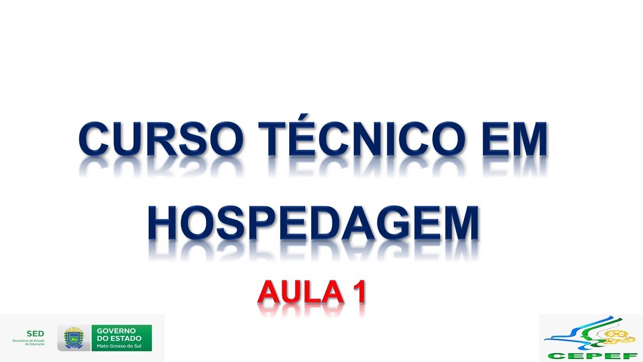 VÍDEO AULA 1 FUNDAMENTOS DO TURISMO E HOSPITALIDADE