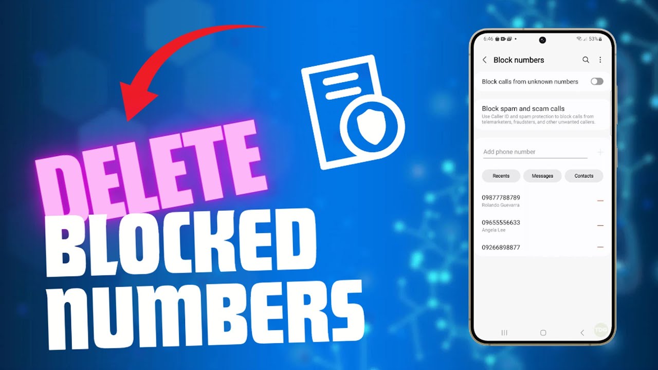 How To Delete Blocked Numbers on Samsung Galaxy S24
