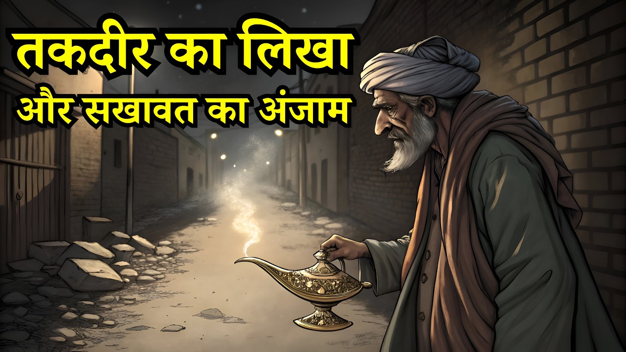 Taqdeer Ka Likha Aur Sakhavat | क़िस्सा तक़दीर और सखावत | Urdu Hindi Moral Stories | Sabaq Amoz K...