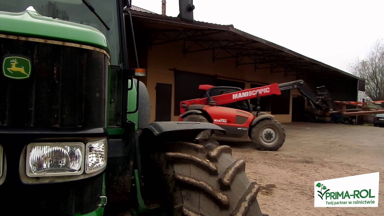 Suszenie kukurydzy 2014 z Manitou 732 i suszarnią Drzewiczą