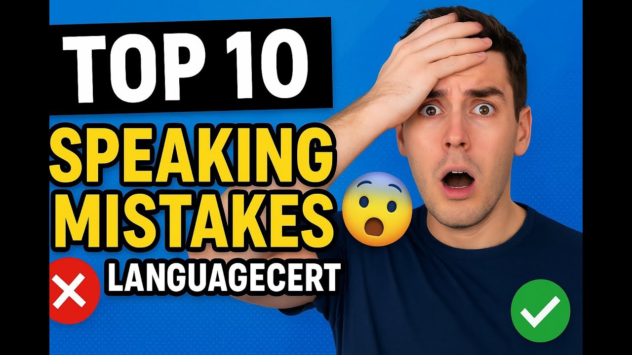 ❌ Top 10 Speaking Mistakes in LanguageCert 😱 | Avoid These & Pass with Confidence! ✅