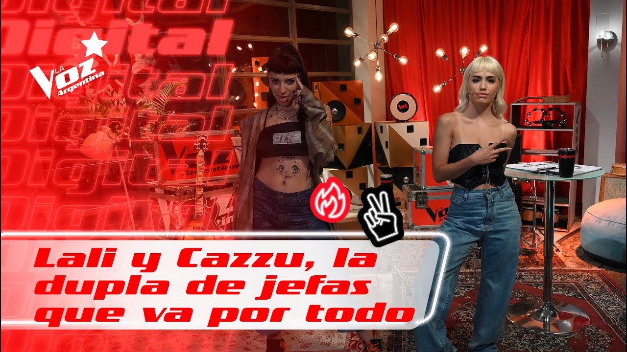LALI, CAZZU Y STEFI ROITMAN, TRES JEFAS JUNTAS - La Voz Argentina
