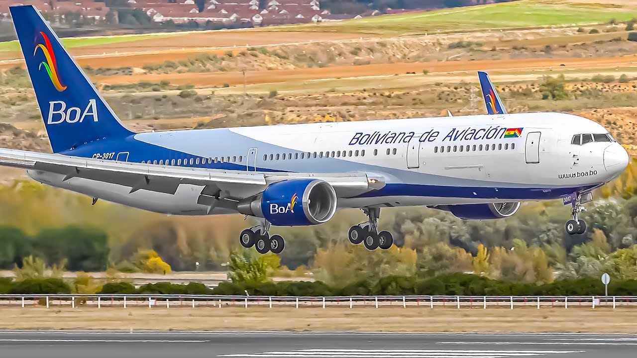 60 MINS of Plane Watching ✈️ Madrid Airport 🇪🇸