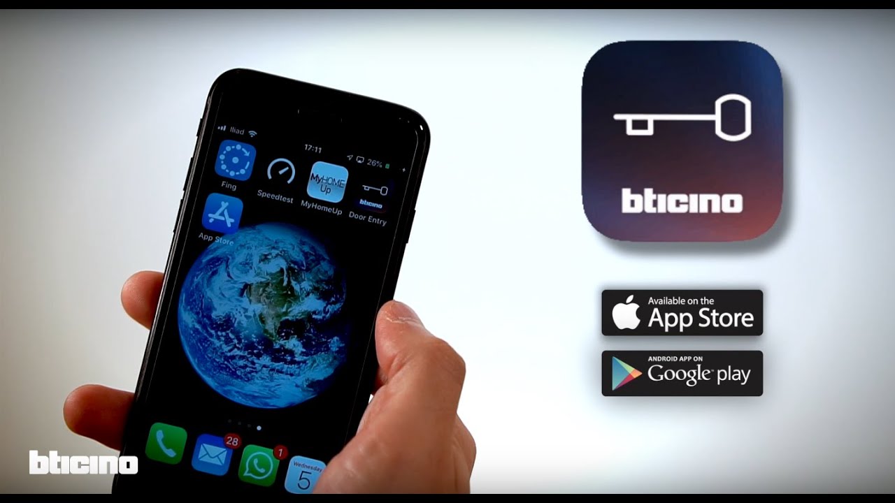 BTicino Classe 100X : commissioning with Door Entry CLASSE 100X App