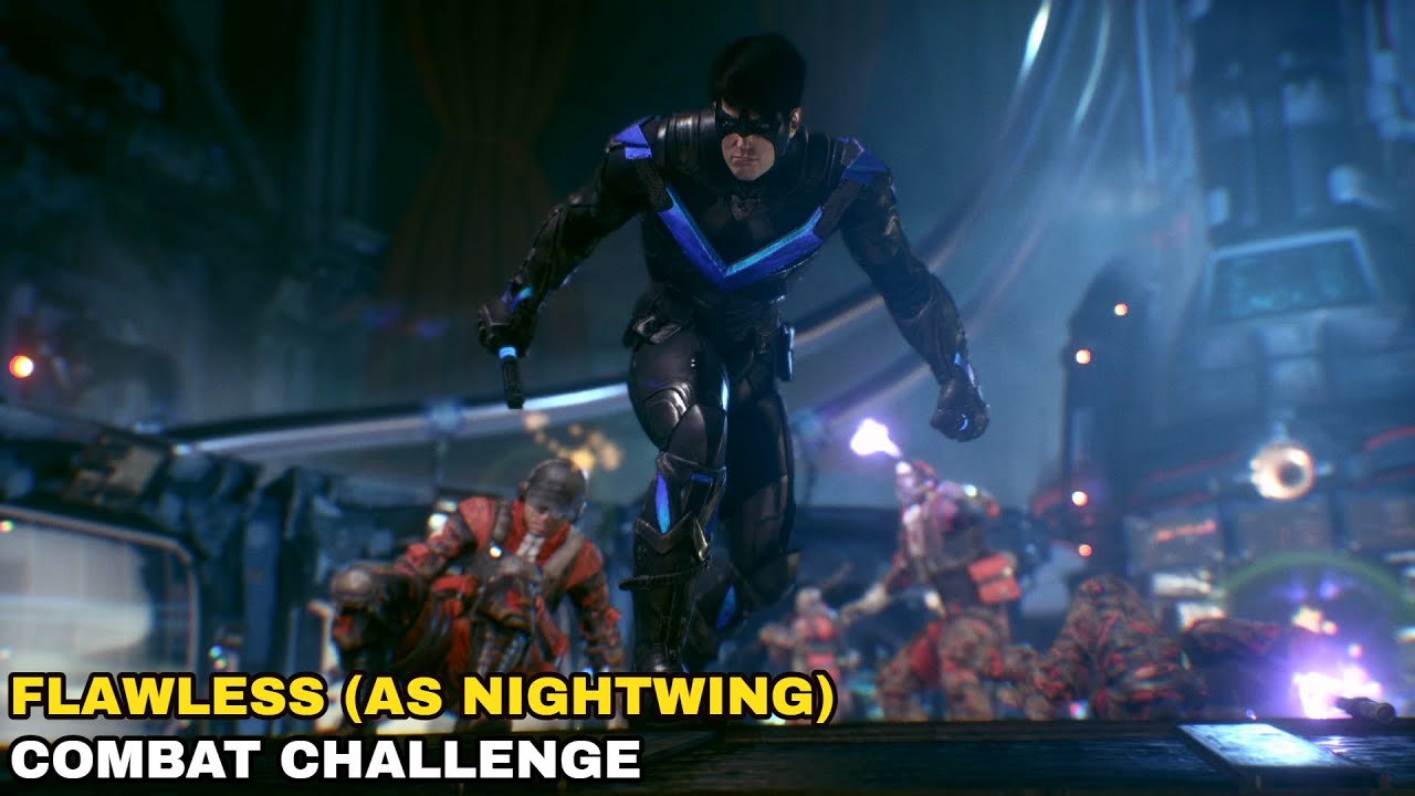 Batman: Arkham Knight - Flawless (as Nightwing) - Combat Challenge