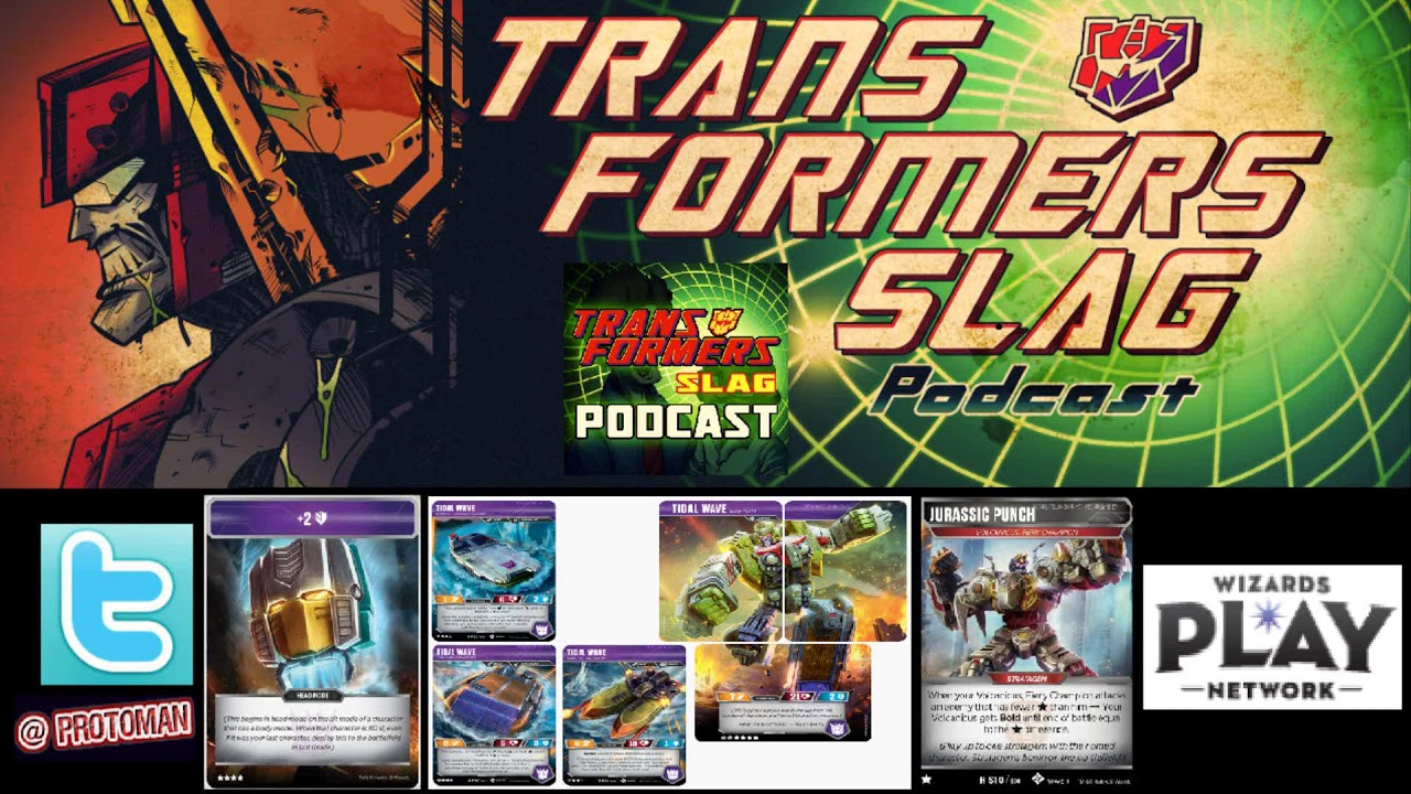 Transformers TCG Titan Masters Attack Tidal Wave has AMAZING FLAVOR TEXT
