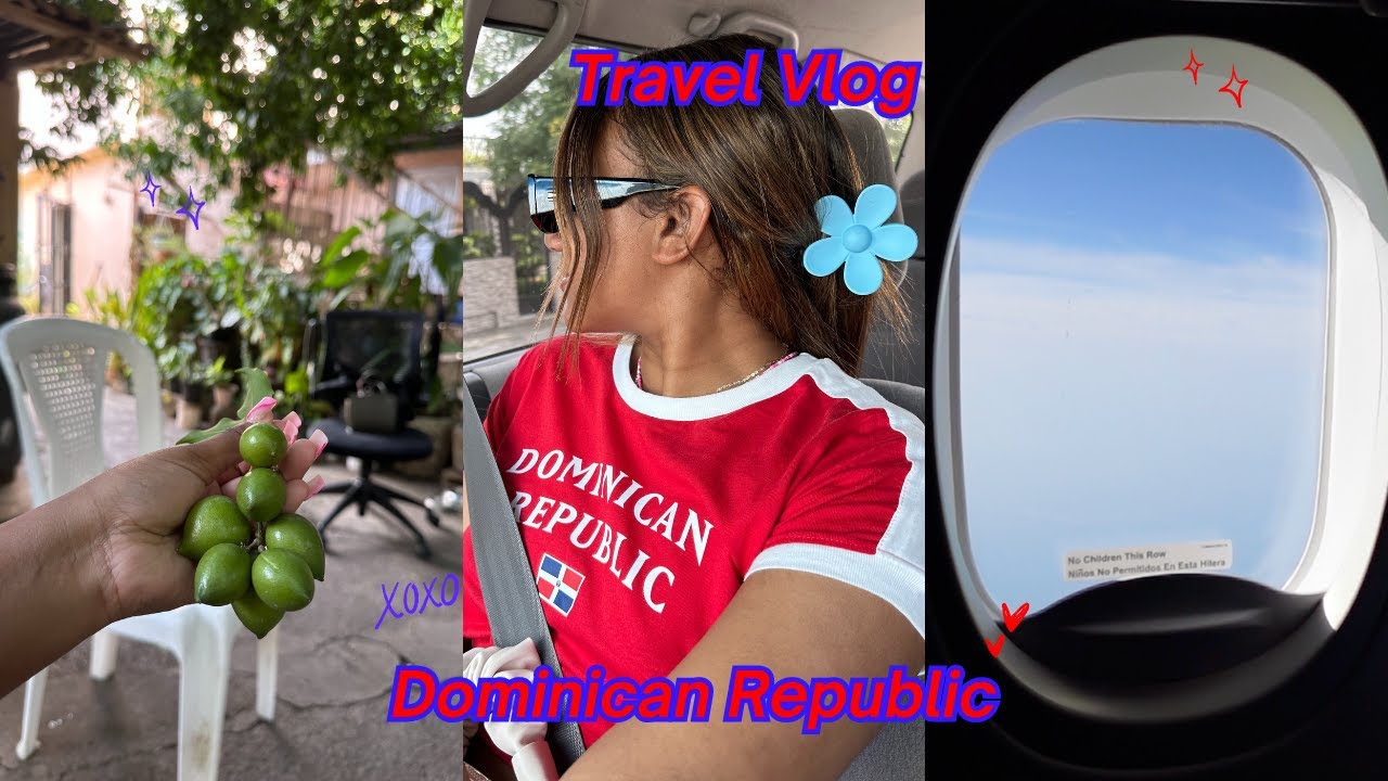 Travel Vlog!! Lets go to the Dominican Republic 🇩🇴