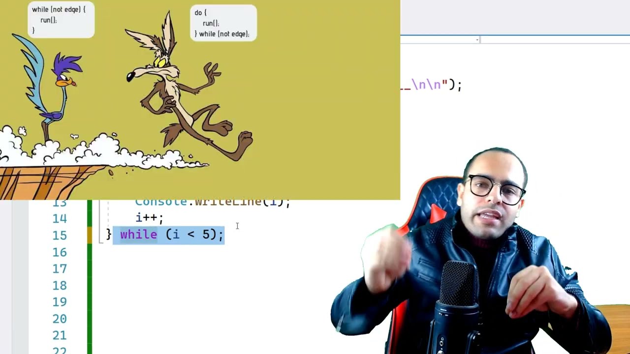 #32 c sharp tutorial | C# | do while loop c sharp loop | الحلقات التكرارية