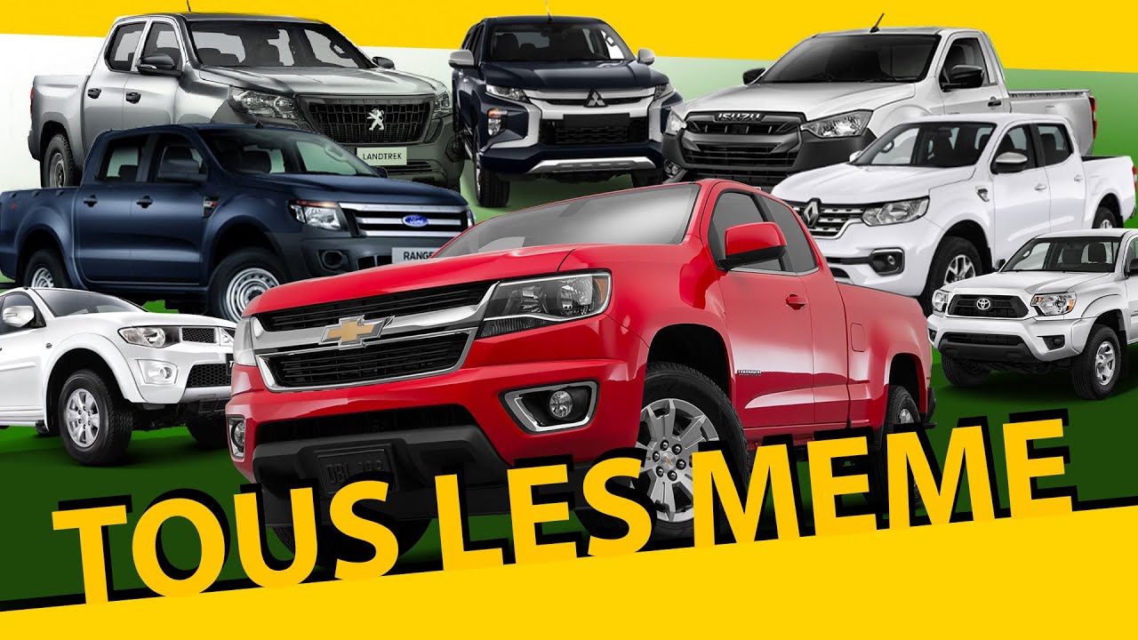 POURQUOI les PICK-UP sont tous basé les uns sur les autres ?