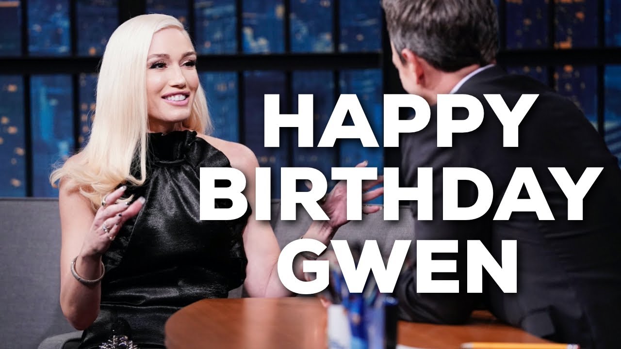 Happy Birthday Gwen Stefani