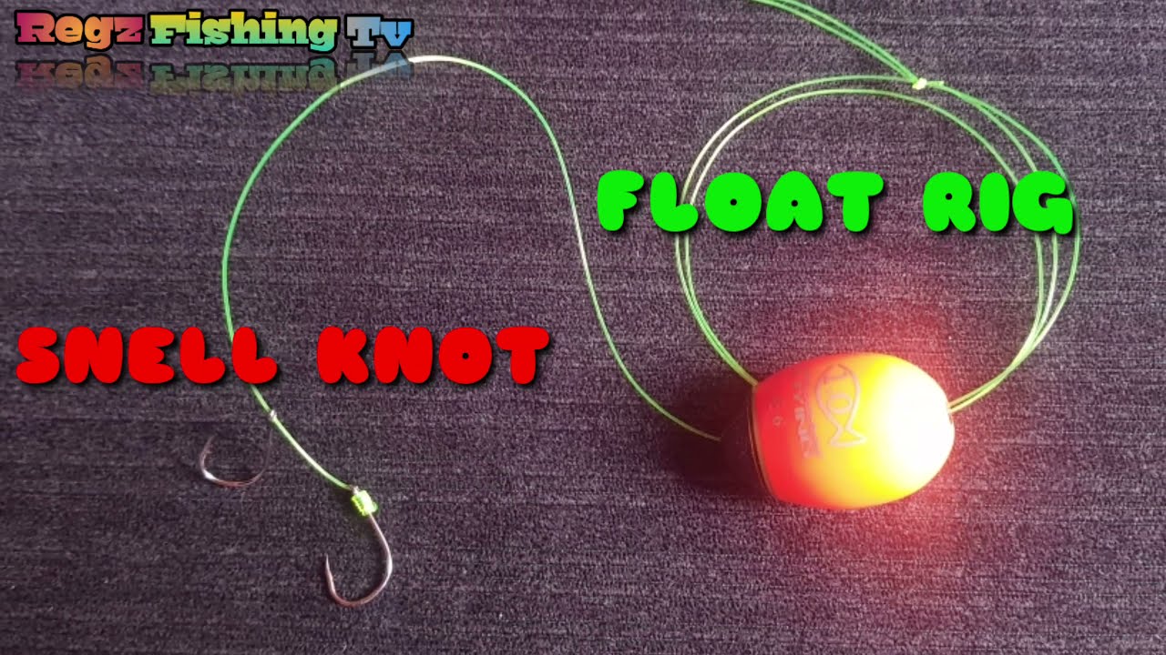 EASY WAY TO SNELL A HOOK | FLOAT FISHING RIG