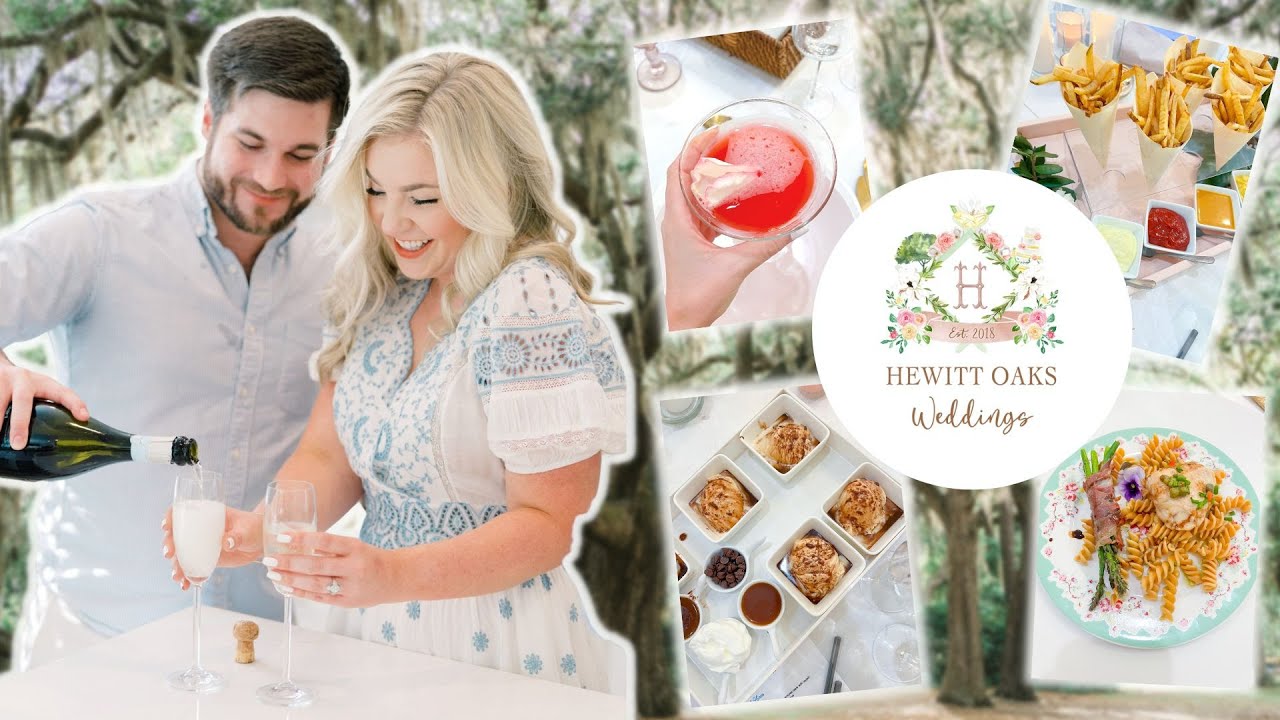 Our DELICIOUS Wedding Food Tasting At Hewitt Oaks - Southern Wedding Venue