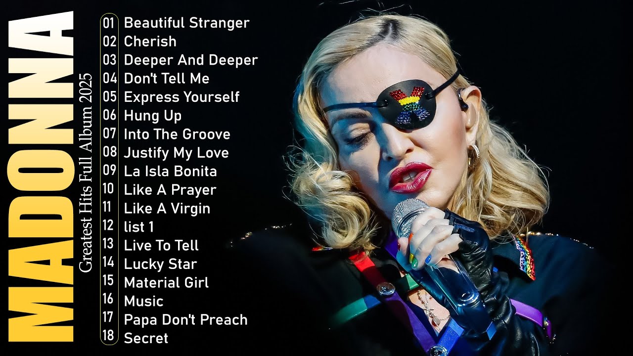 MADONNA GREATEST HITS FULL ALBUM 2025 🎧 THE BEST OF MADONNA ALL TIME 🎧 MADONNA PLAYLIST 2025