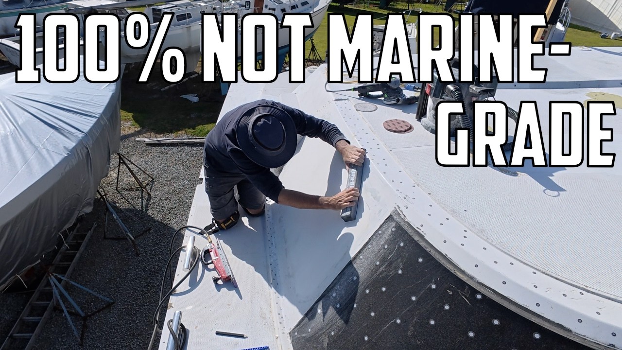 ⛵️ How to patch a hole the COMPLETELY wrong way. Ep 677