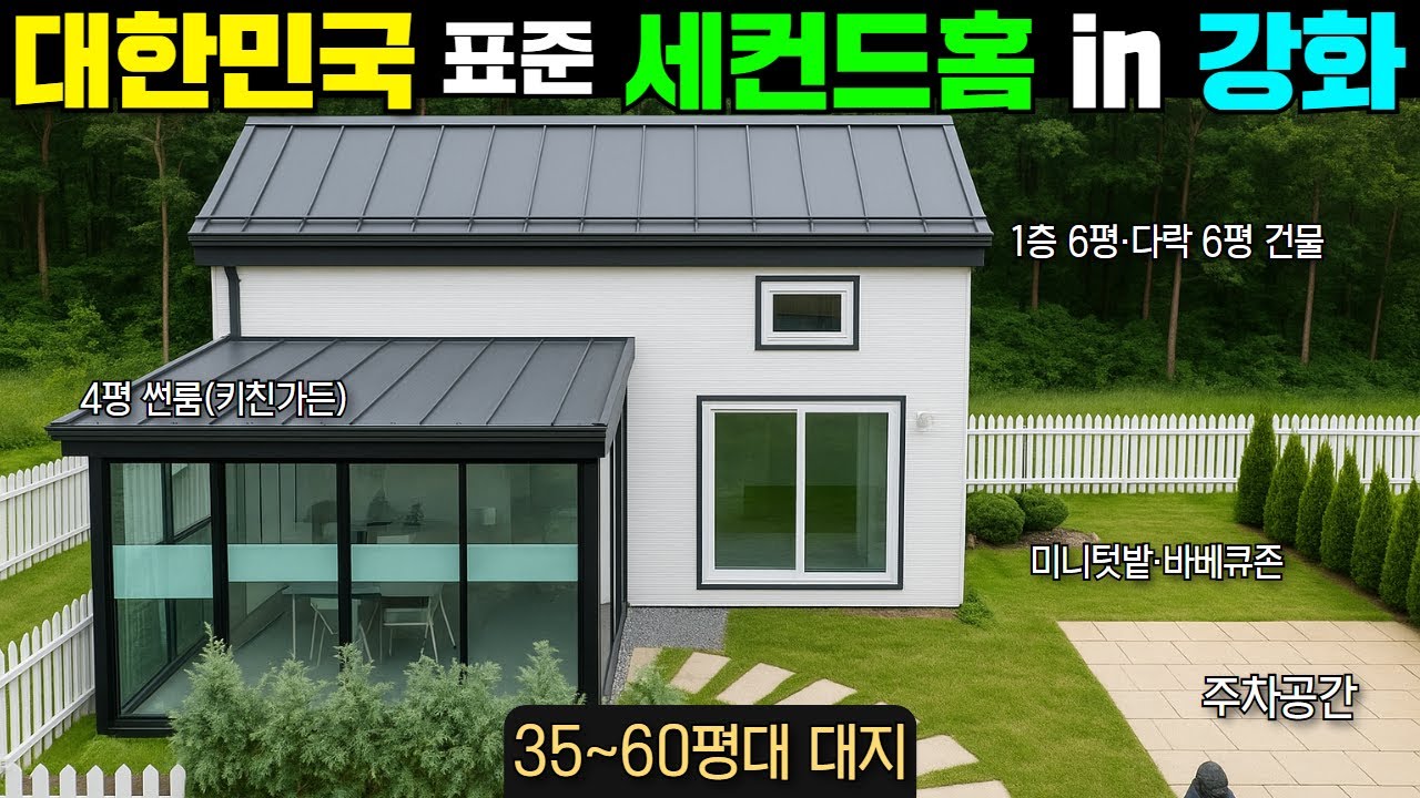 강화도에도 드디어 국내 표준 세컨드홈 단지가 들어옵니다!! #캠핑#농막#이동주택#세컨하우스#주말농장#소형토지#소형땅#토지분양#아인스홈#강화#강화도#세컨홈#소형별장