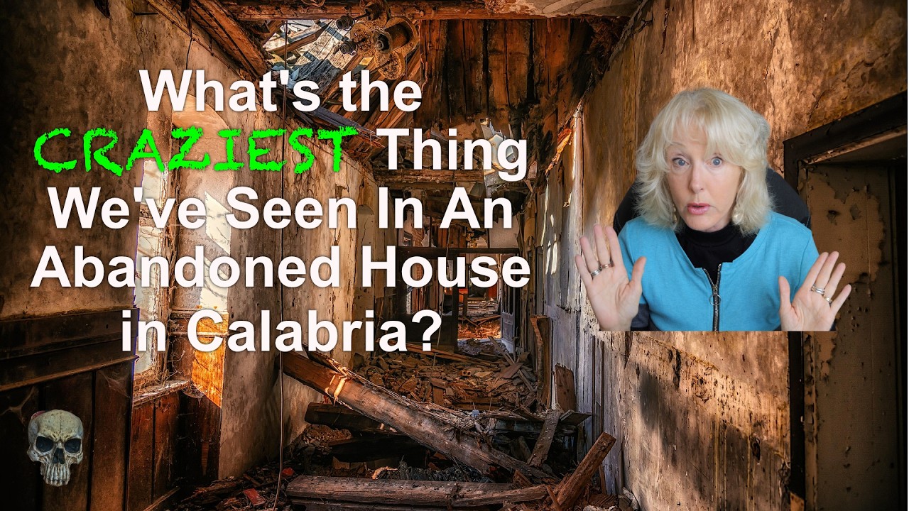 What is the Craziest Thing We Have Found in an Abandoned House in Calabria?