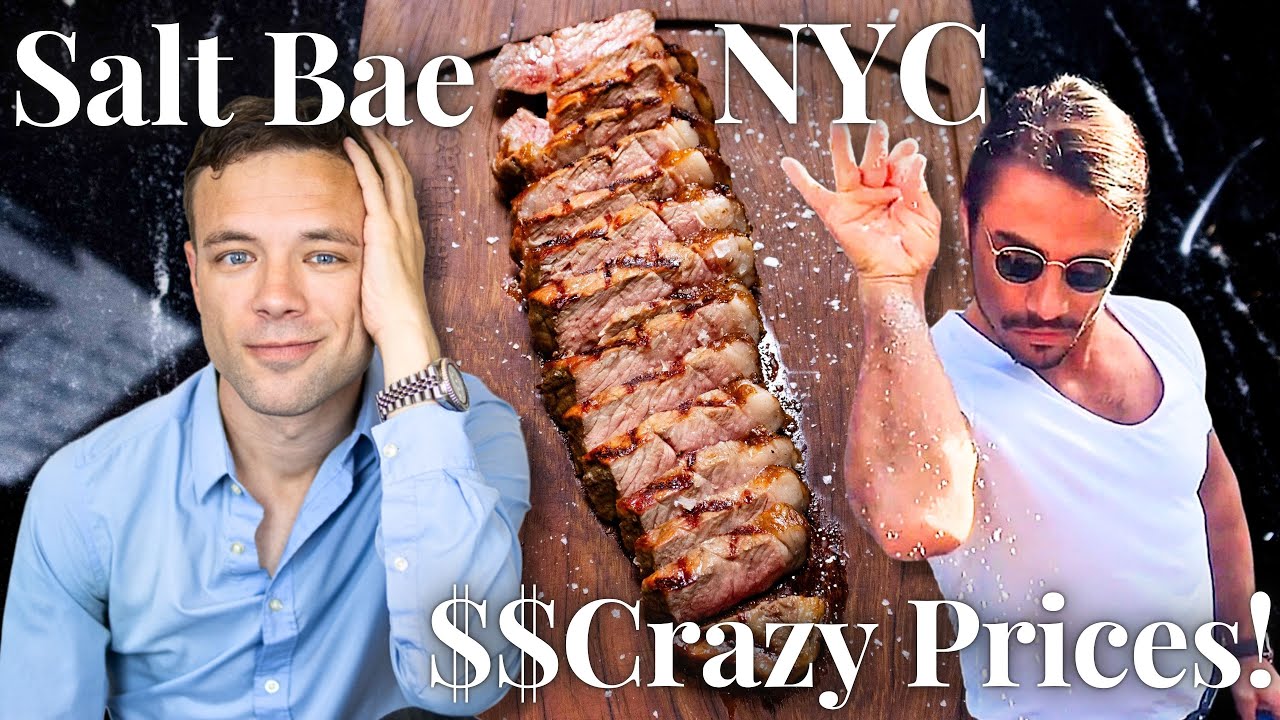 Eating at Salt Bae’s Steakhouse. A RIPOFF? Crazy Prices! Nusr-Et. NYC