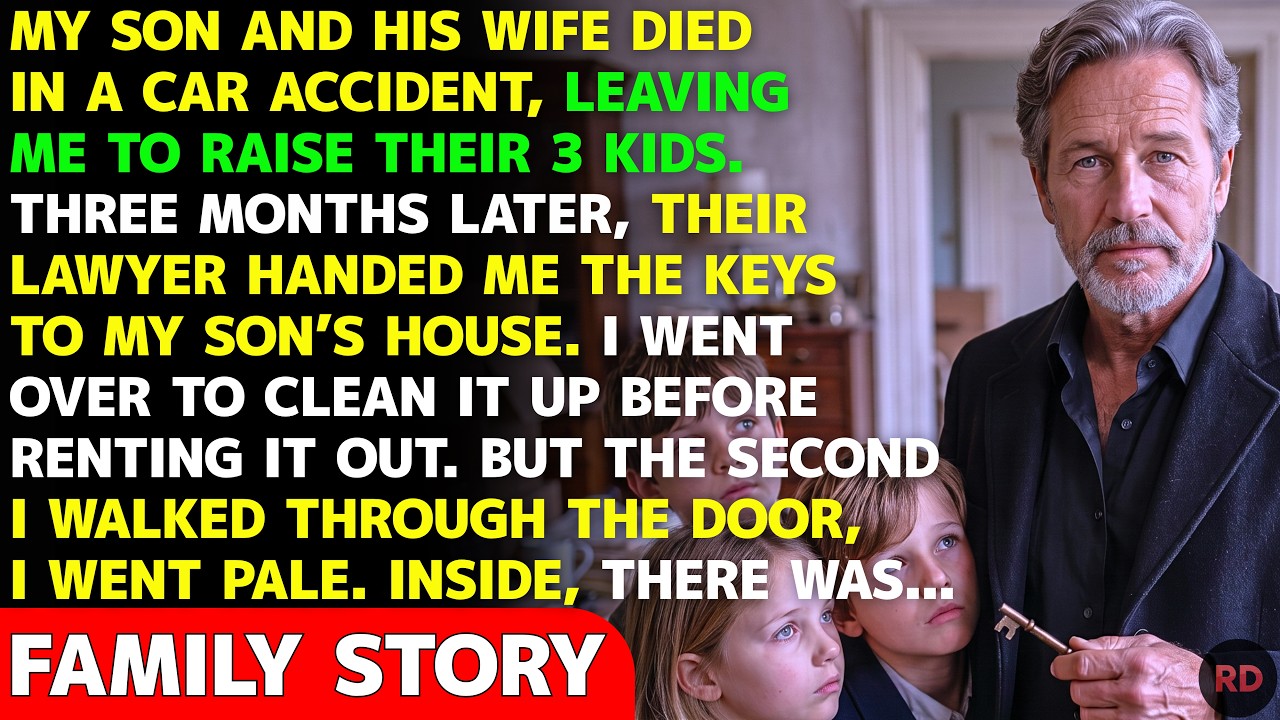 Raising My 3 Grandkids Alone After My Son Died, I Inherited His House&mdash;But When I Stepped Inside&hellip;