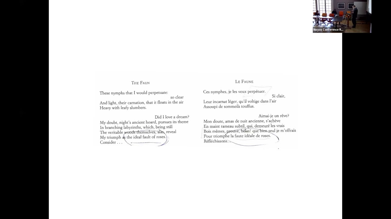 The Totality of Relations Existing in Everything:  Mallarmé for the C21st