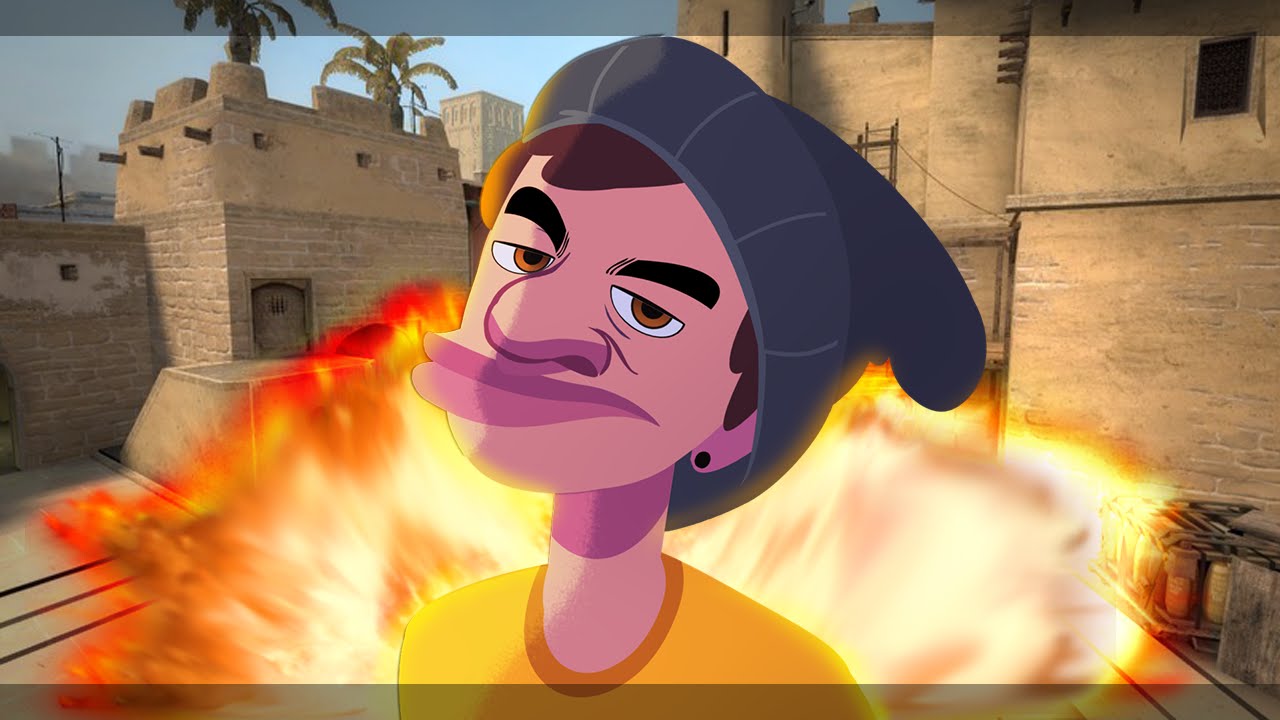 Counter Strike GO: GANHANDO PRIMEIRO JOGO
