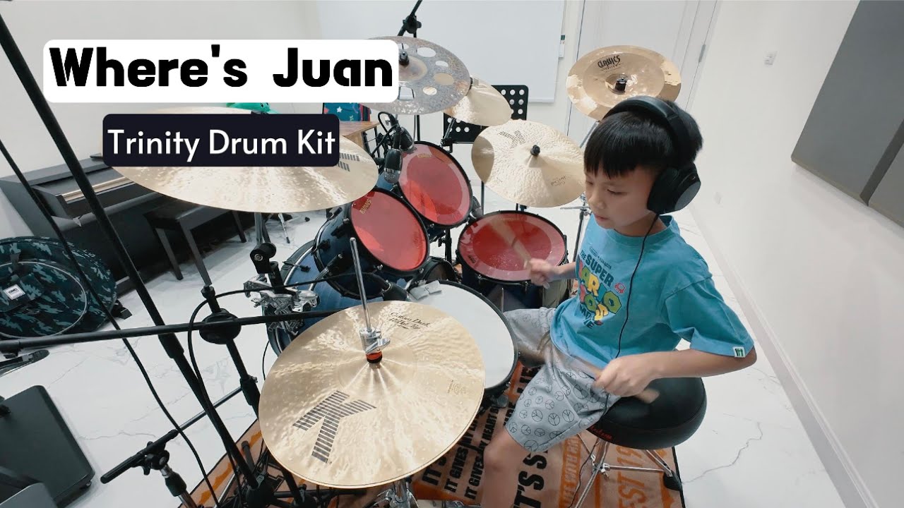 Where’s Juan? | Trinity drum kit