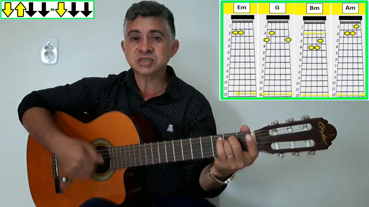 4 Acordes SIMPLES Para Tocar Jesus Cristo [Roberto Carlos]
