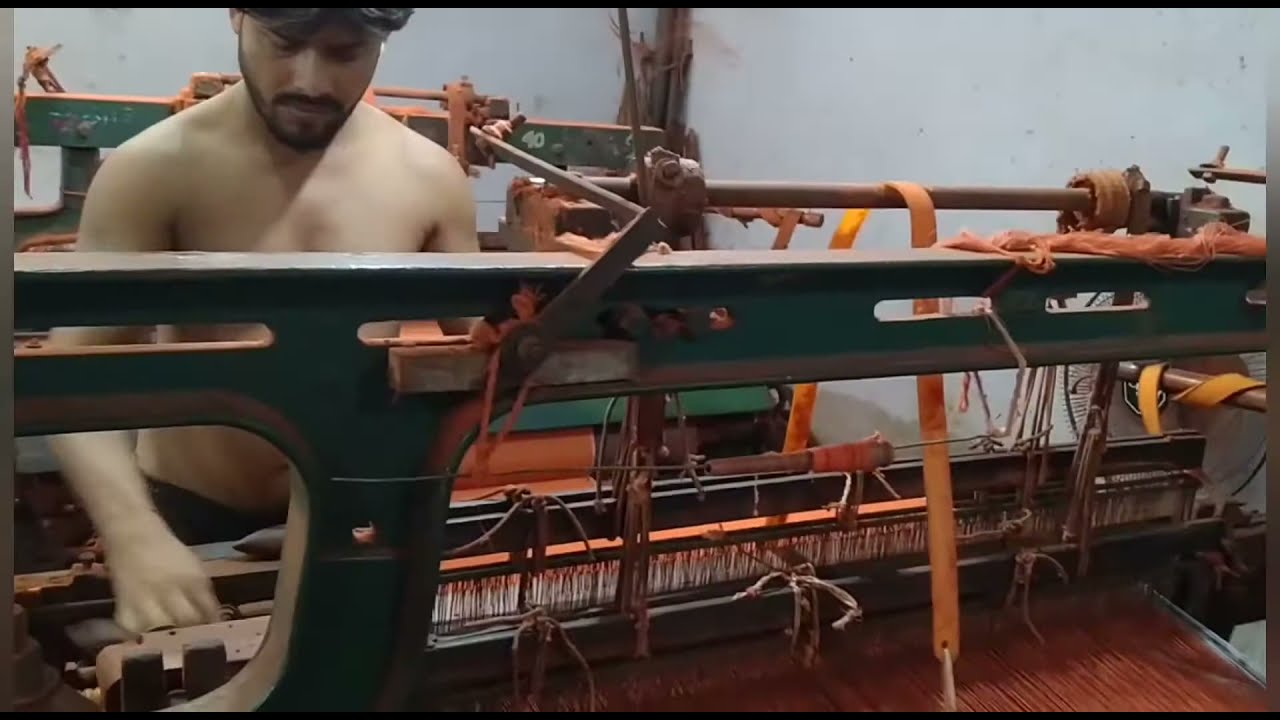 देखिए Khordha गमछा कैसे तैयार होता है | पावर लूम से गमछा तैयार | Gamcha Making By Poweloom