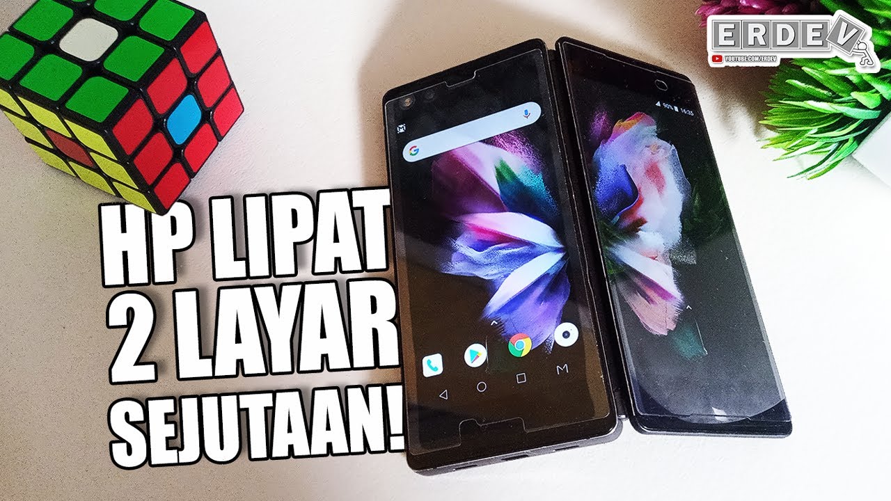 HP ANDROID LIPAT 2 LAYAR MURAH! - Unboxing & Review ZTE Axon M di Tahun 2021