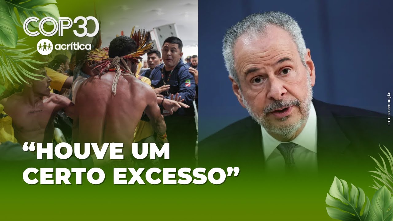 PRESIDENTE DA COP 3O MINIMIZA INVAS&Atilde;O DE IND&Iacute;GENAS,