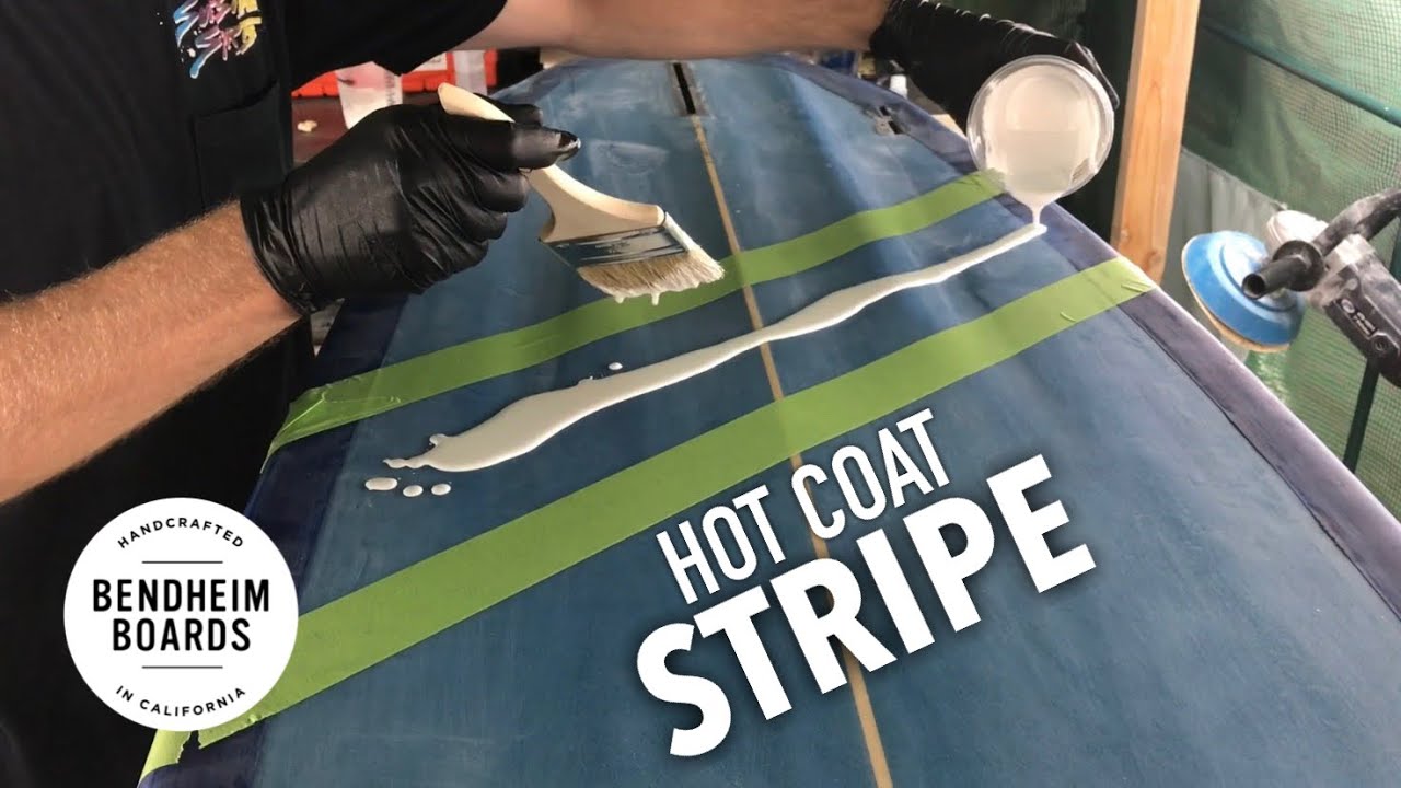 Hot-Coat Surfboard Resin Stripe