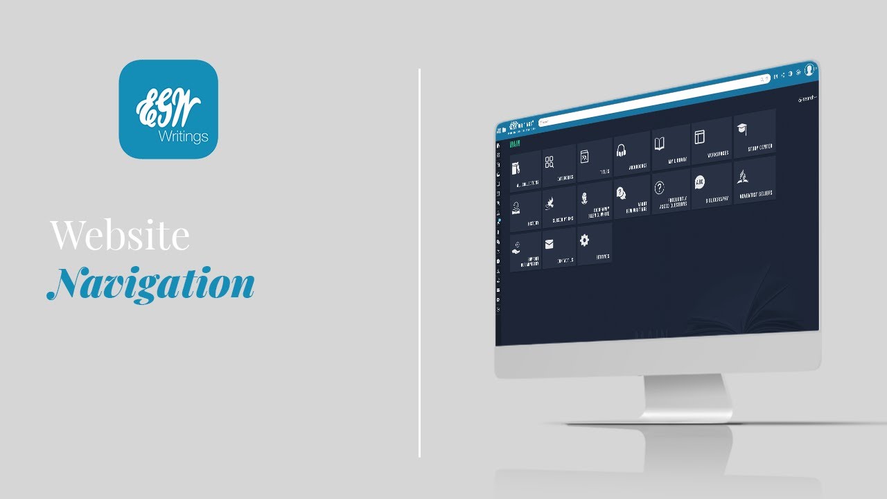 How to Navigate the EGW Writings Website.